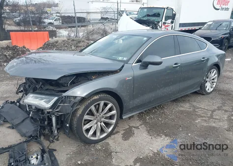 2015 Audi A7 3.0T Premium Plus z USA, uszkodzony, nr VIN WAU2GAFC2FN030704